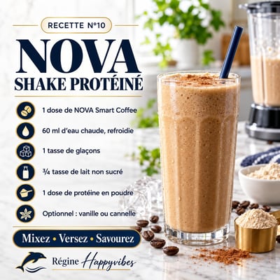 Cafe nova shake proteine regine happyvibes