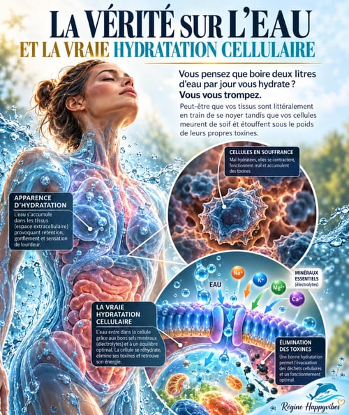 Hydratation cellulaire regine happyvibes