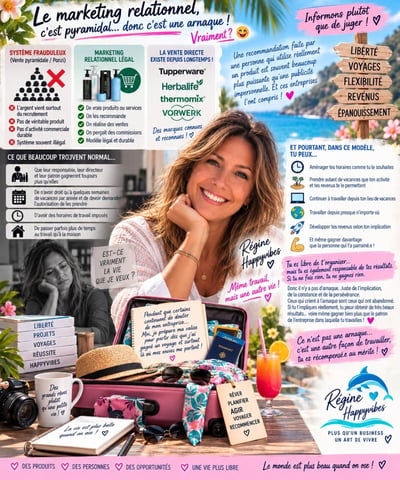 Marketing de reseau regine happyvibes
