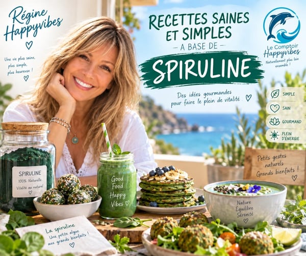 Recettes spiruline regine happyvibes